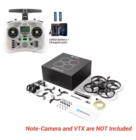 BETAFPV Pavo20 PRO para O4 ELRS 2,4G + Control Remoto Radiomaster Poket