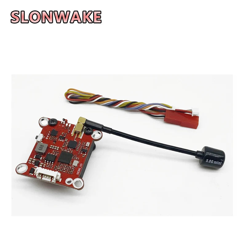 Low Latency 5.8G 48CH 2000mW FPV VTX Transmitter 200mW/500mW/1000mW/2000mW Built-in Microphone For Freestyle Long Range Drone