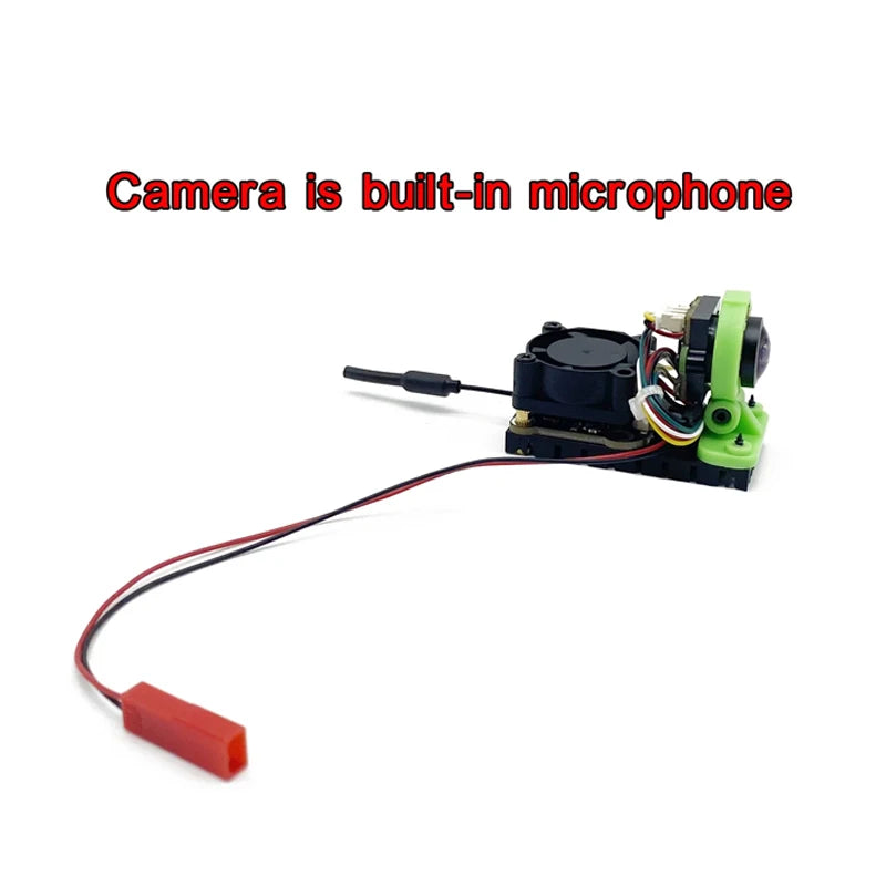 SLONWAKE 5.8G fpv drone image transmission module 1000mW starlight microphone 3 inch Monitor 480*272px for FPV Drone Airplane