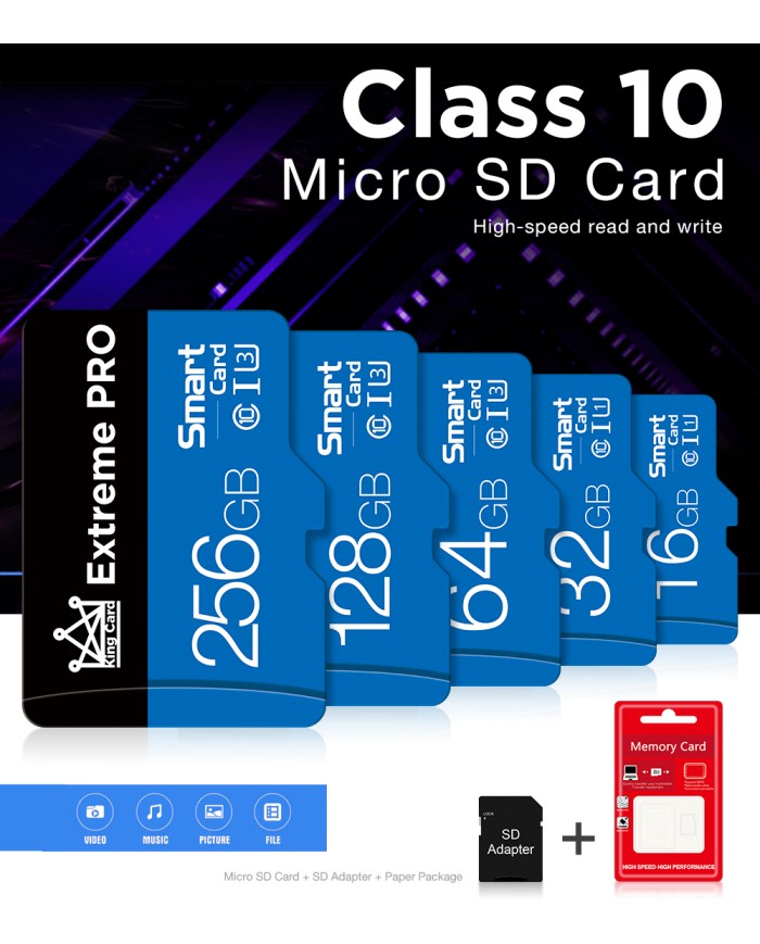 SPEEDSD Tarjeta de memoria 64 GB 128 GB tarjeta SD de alta velocidad SDHC Carta de memoria Carte Sd tarjeta para cámara de vídeo HD 128 GB 