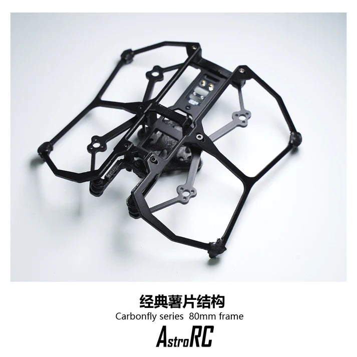 AstroRC CarbonFly 80 1.8inch（80mm)tinywhoop Frame O4 version