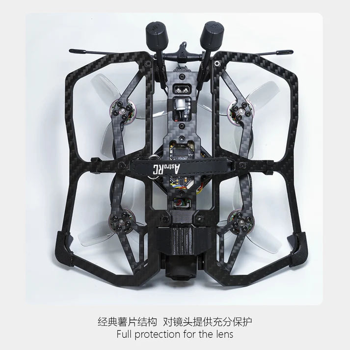 AstroRC [PNP/BNF] CarbonFly25 V3 HD Cinewhoop FPV Drone 2.5 Inch