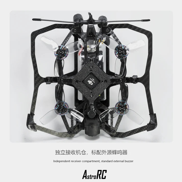 AstroRC [PNP/BNF] CarbonFly25 V3 HD Cinewhoop FPV Drone 2.5 Inch