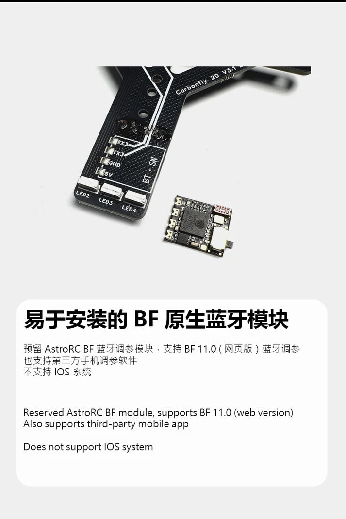 AstroRC CarbonFly 20 V3 2.0inch Frame , O4/O4 PRO version