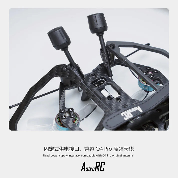 AstroRC [PNP/BNF] CarbonFly25 V3 HD Cinewhoop FPV Drone 2.5 Inch