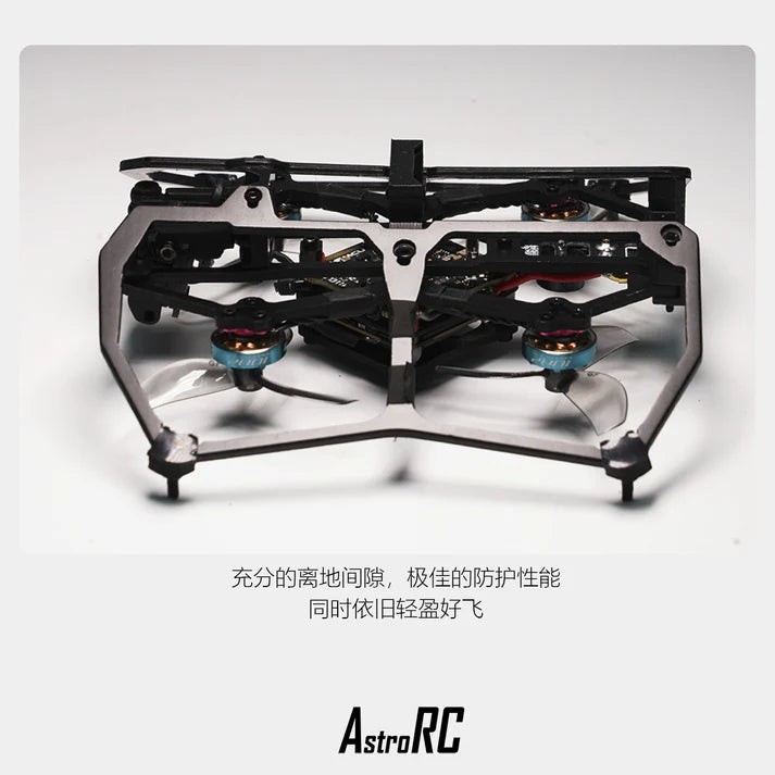 AstroRC CarbonFly 80 1.8inch（80mm)tinywhoop Frame O4 version
