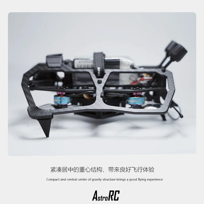 AstroRC [PNP/BNF] CarbonFly25 V3 HD Cinewhoop FPV Drone 2.5 Inch