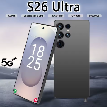 Nuevo S26 Ultra 5G - tarjeta dual -  Android 14 - batería de 8000mAh 22GB .2TB