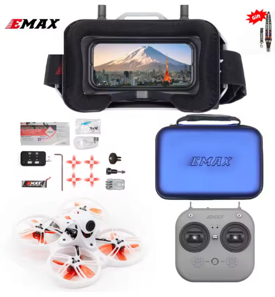 Emax-Dron de carreras Tinyhawk III 3 RTF FPV F4 15000KV RunCam Nano