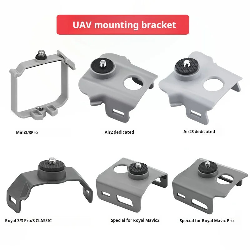 DJI drone top expansion universal application DJI MINI 3 PRO upper mounting bracket, Air 2S camera adapter base accessories