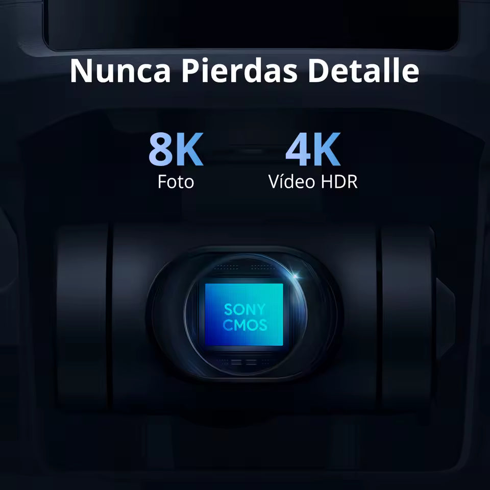 Potensic ATOM 2 Dron con Cámara, Video 4K HDR, Gimbal de 3 ejes
