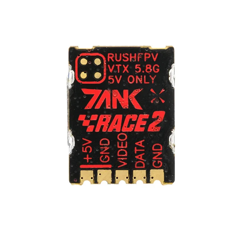 RUSH TANK RACE 2 RACE II 5.8G 48CH PitMode 25mW 100mW 200mW Max Adjustable SmartAudio FPV VTX 20X15mm for FPV Drone Aircraft