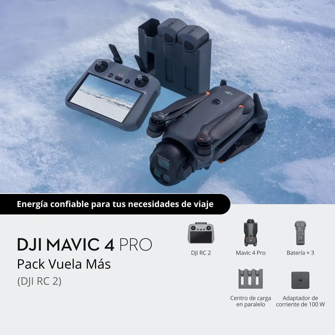 Pack DJI Mavic 4 Pro Vuela Más (DJI RC 2)