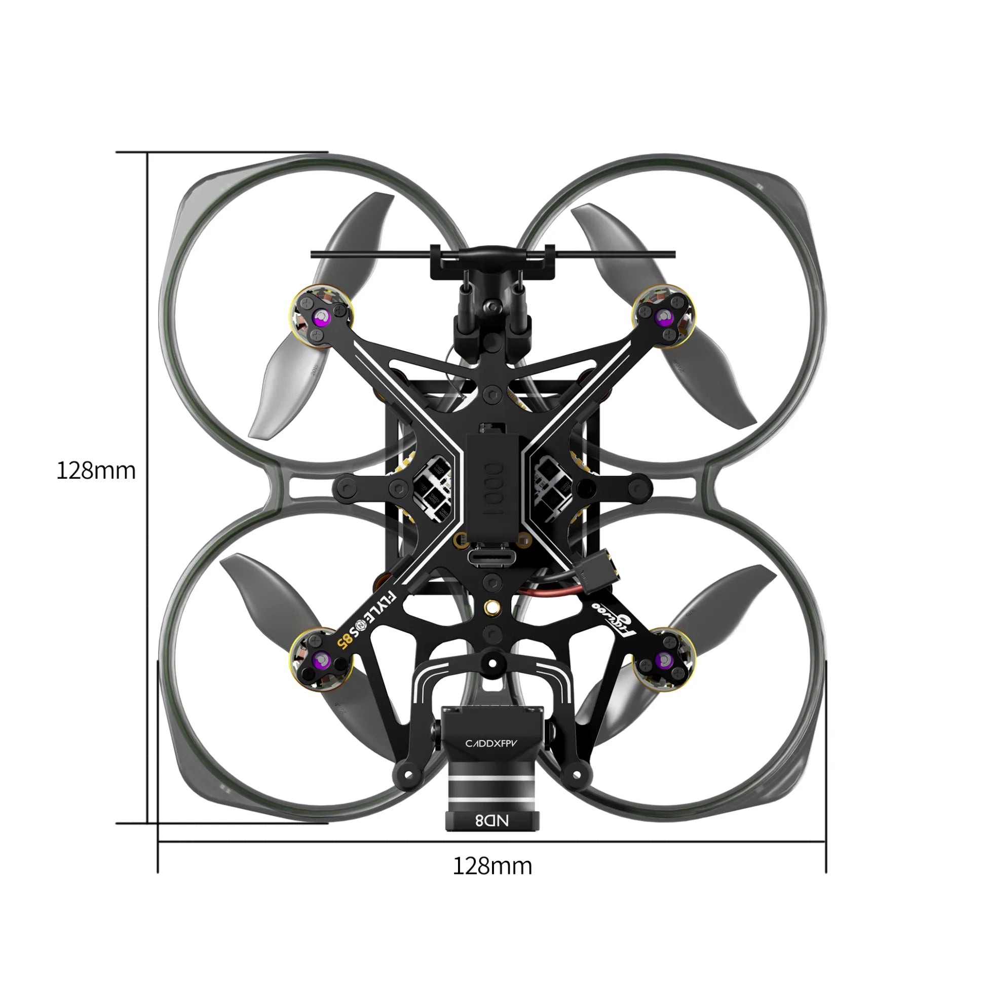FlyLens 85 HD 2S Brushless Whoop Fpv drone V1.3 w/ Walksnail Moonlight 4K