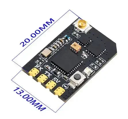 Receptor Receptor Radiomaster XR1 Nano ELRS: multifrecuencia, doble banda (2,4 GHz / 900 MHz)