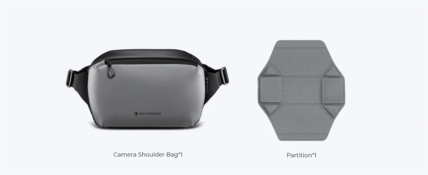 K & F Concept-bandolera ligera para cámara, bolso de hombro para fotografía de 10L
