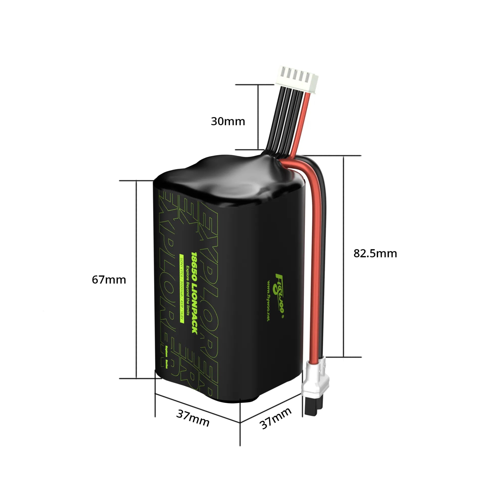 Explorer Lionpack 18650 3000mAh SONY VTC6 4S 14.8V 4S1P XT30