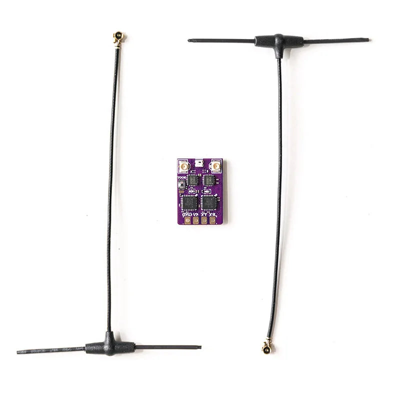 Receptor ELRS 2,4G receptor de diversidad antena Dual RX TCXO incorporado para FPV Freestyle