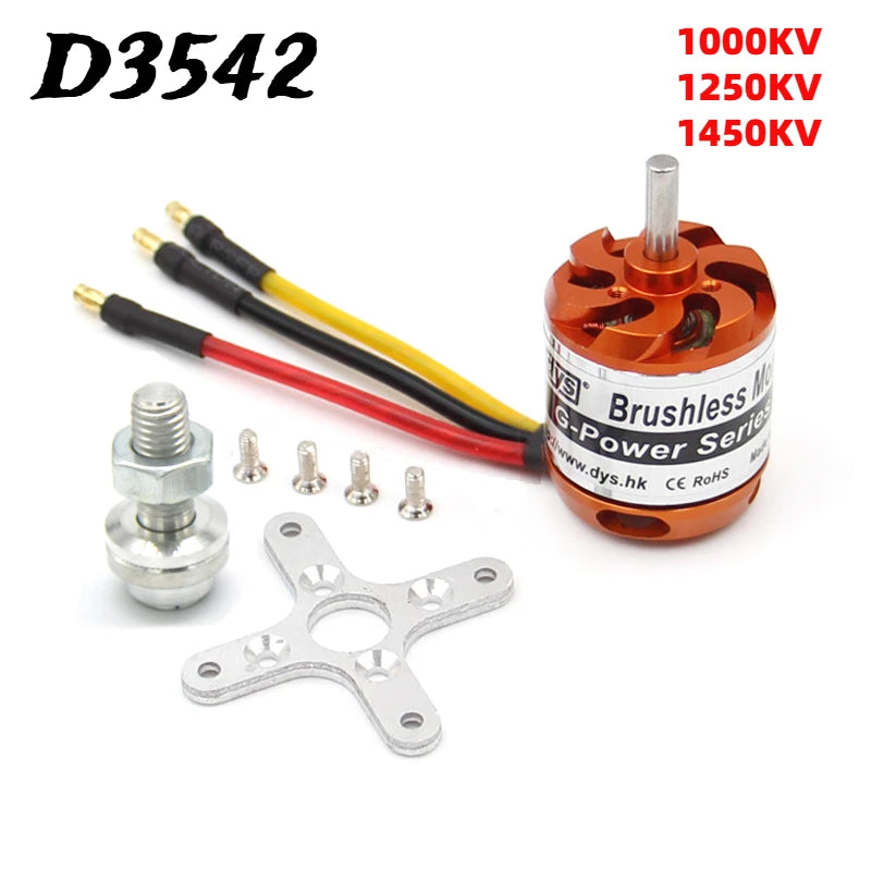 motores brushless Nuevo D3542 3542 1450KV