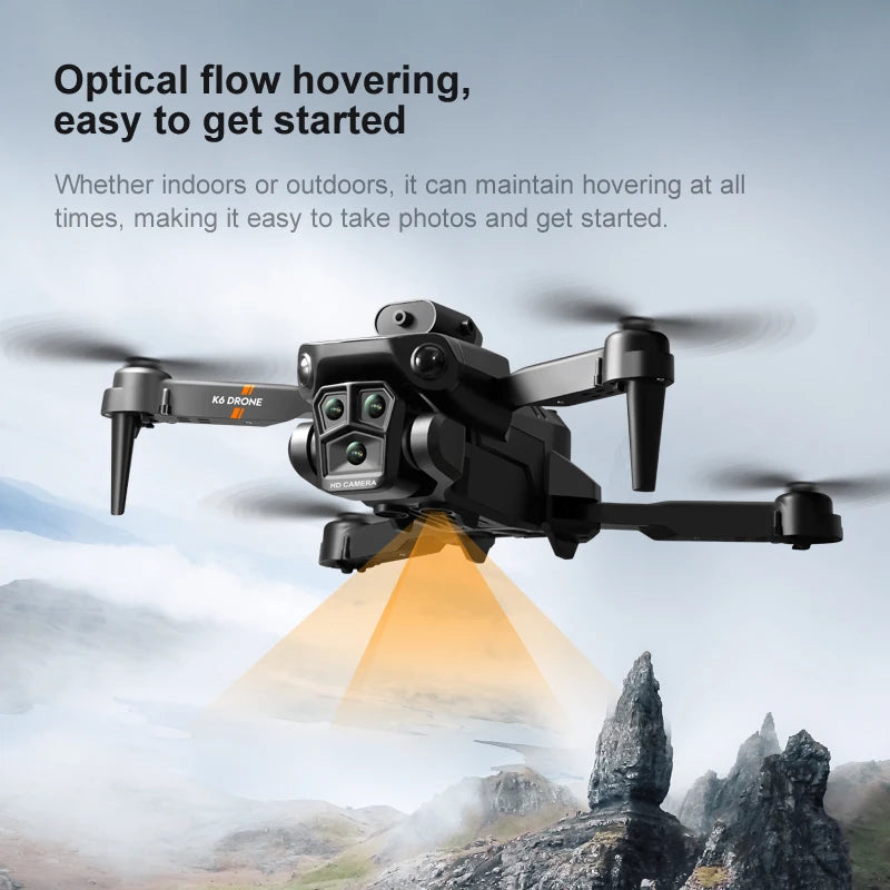 K6MAX Drone with 4k professional camera dji rc best selling professional mini dron fpv  rc airplane dj long distance drift drone