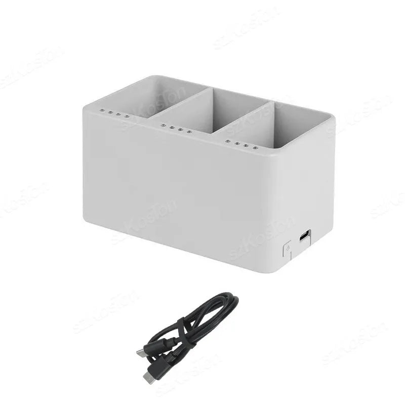 Three Channel Two-Way Charging Hub for DJI Mini 4 Pro/Mini 3 Pro Battery for Mini 3 Pro Battery Charger Drone Accessories