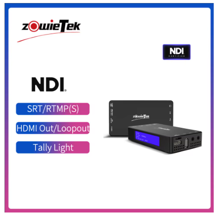 Codificador/decodificador de vídeo HDMI NDI 4K, entrada/salida UVC, captura de vídeo, SRT,RTMP(S),RTSP