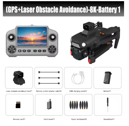 Xiaomi A1R 3S GPS Drone 8K Cámara HD Profesional 360