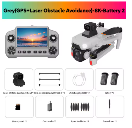 Xiaomi A1R 3S GPS Drone 8K Cámara HD Profesional 360