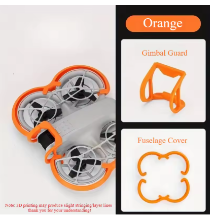 Juego completo 2 en 1 de protección para drones con estampado 3D DJI NEO
