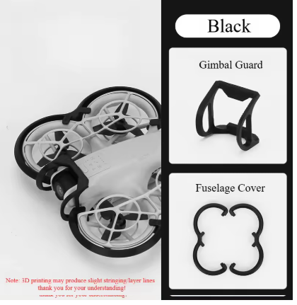 Juego completo 2 en 1 de protección para drones con estampado 3D DJI NEO
