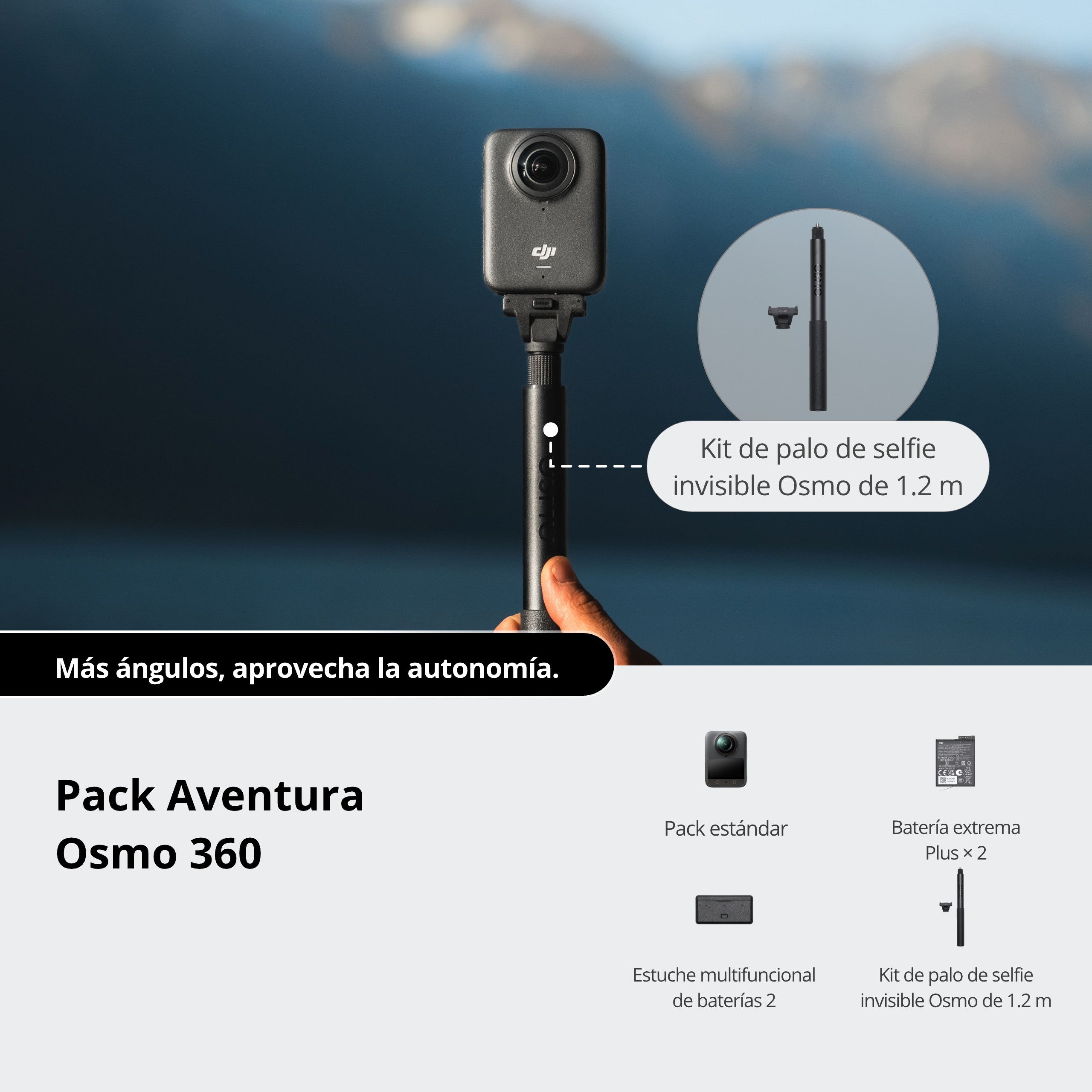Nueva Camara Osmo 360 DJI