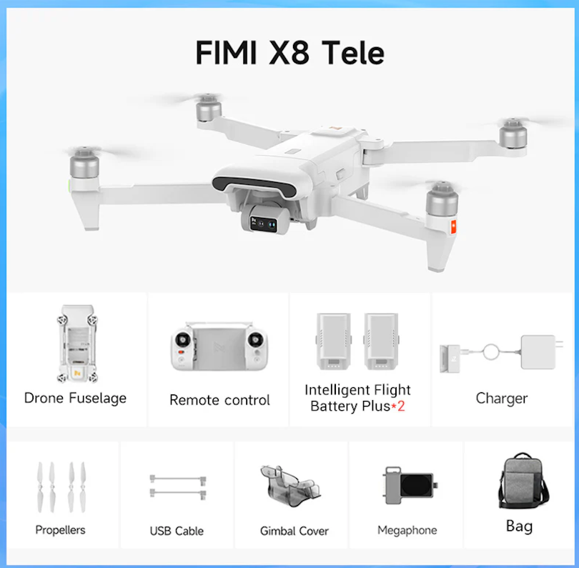 FIMI X8 Tele Camera Drone