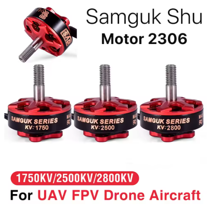 motores brushless 4 Uds dys Samguk serie Shu2306 2306 2500KV 2800KV 1750KV 3-4S 1750KV 4-6S